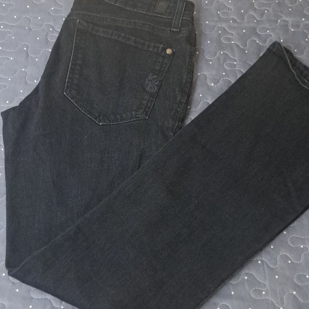 Jessica Simpson black Rockin' Curvy boot jeans size 27 short